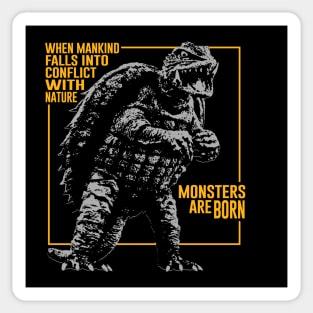 GAMERA - Monsters are born Sticker